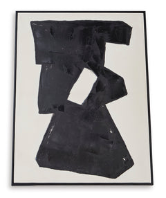 Black/Cream Wall Art, product view 2 - 2
