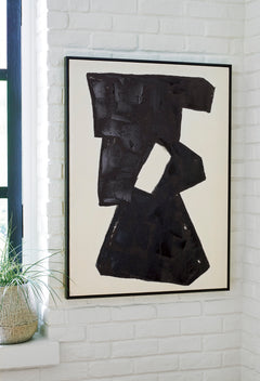Black/Cream Wall Art, product view 5 - 5