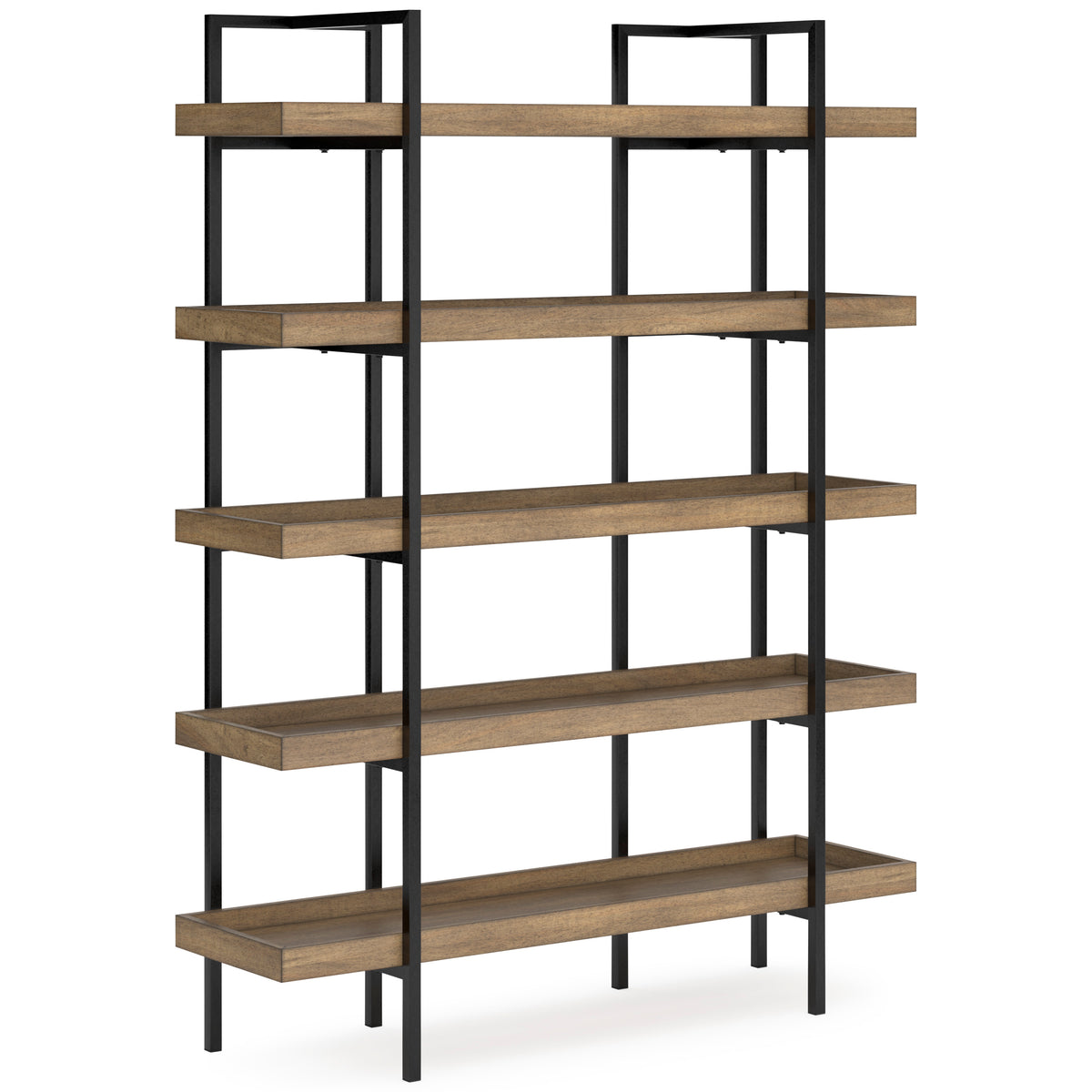 Light Brown Bookcase, full product view