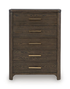 Burnished Brown / Chest of Drawers, front view - 3