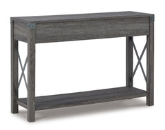 Grayish Brown Console Table, product view 3 - 3