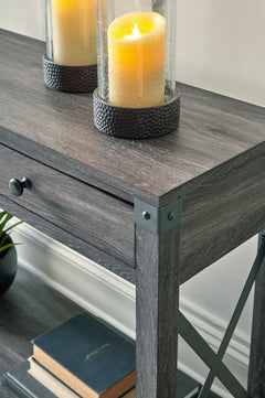 Grayish Brown Console Table, product view 5 - 5