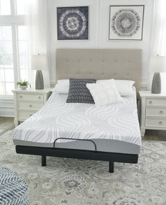 White California King, mattress in room, front angle; base and furnishings excluded - 3