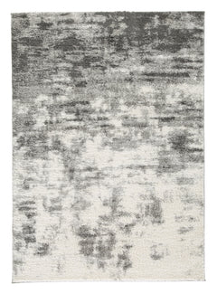Cream/Gray 63" x 87", complete rug design; representative size - 5