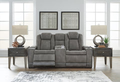 Slate, complete loveseat in room - 5