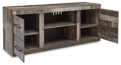 Multi Gray TV stand, product view 3 - 3