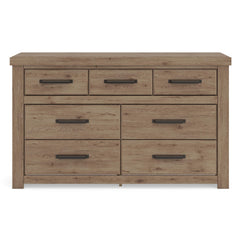 Light Brown / Dresser, front view - 3