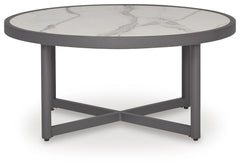 Gray, front coffee table view - 3