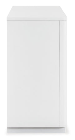 White, dresser side view - 4