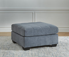 Denim, ottoman in room - 2