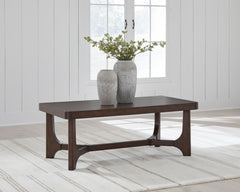 Dark Brown Coffee Table, product view 5 - 5