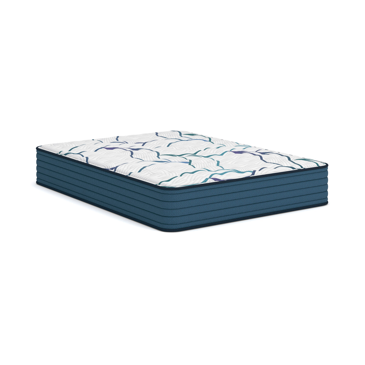White Full, full mattress product view
