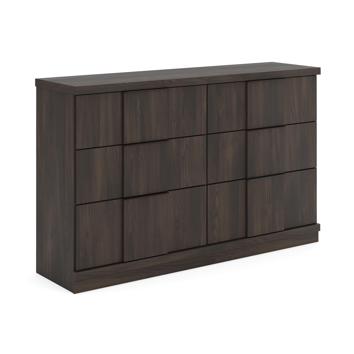 Dark Brown / Dresser, complete product angled view