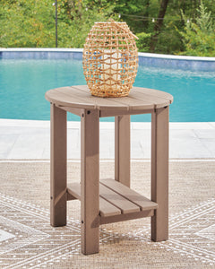 Driftwood / Outdoor Side Table, room setting; accessories not included - 4