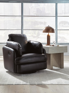 Black, recliner in room; other furniture excluded - 2