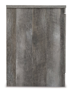 Gray TV stand, product view 3 - 3