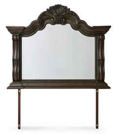 Dark Brown, mirror front view - 3