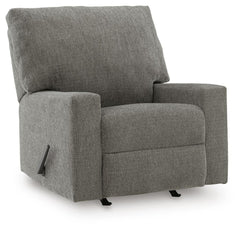 Greystone, complete recliner closed angled view - 1