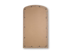Gold Finish Floor Mirror, view 2 - 2