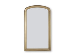 Gold Finish Floor Mirror, view 4 - 4