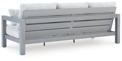 Gray, rear sofa view - 3