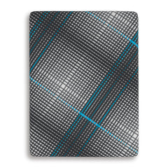 Black California King, full mattress top view - 3