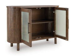 Medium Brown Accent Cabinet, product view 3 - 3