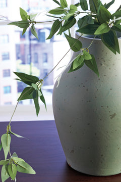 Antique Green 13.13-inch height vase, product view 3 - 6