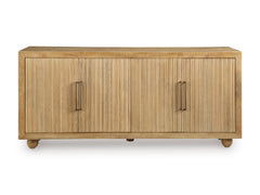 Light Antique Beige Accent Cabinet, view 6 - 6