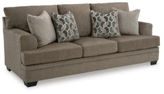 Nutmeg, complete sofa angle view - 1