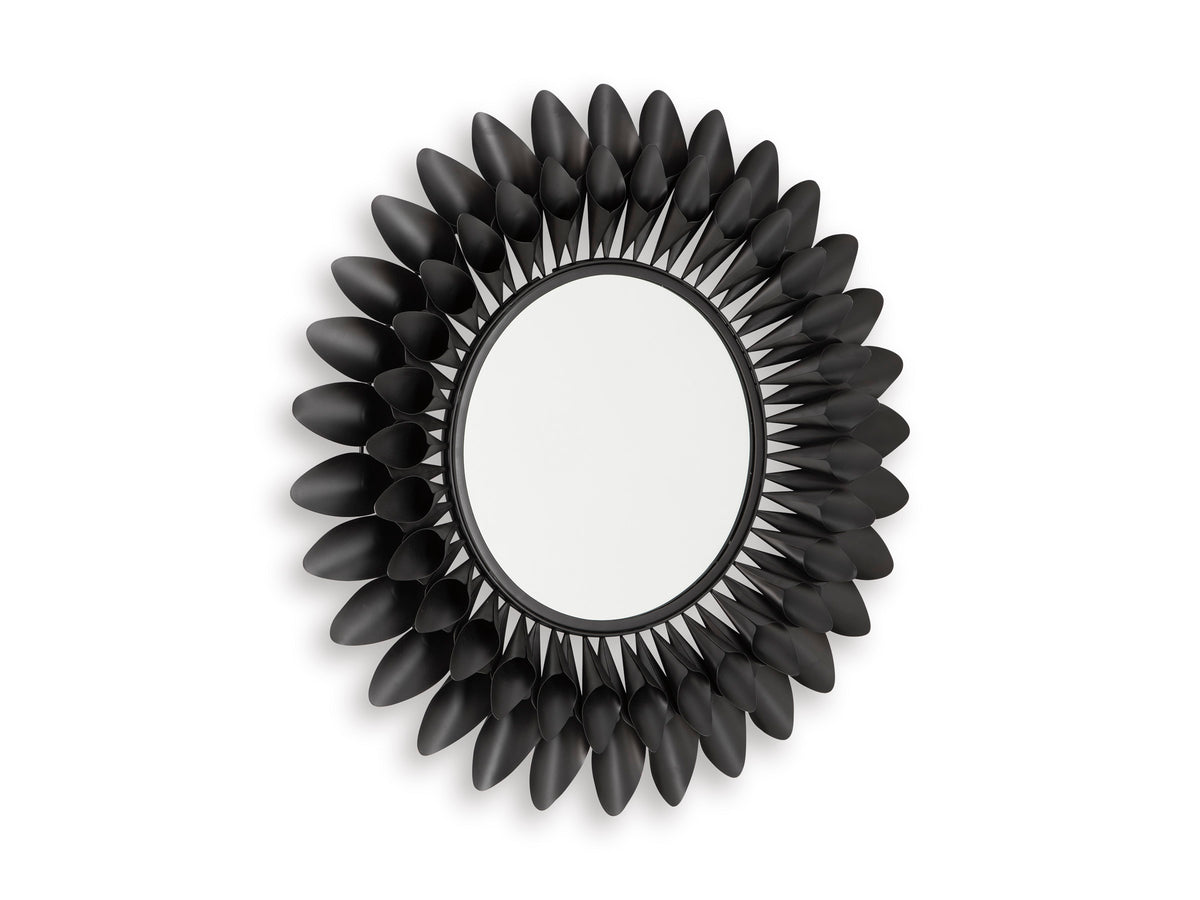 Oil Rubbed Bronze Finish Accent Mirror, view 1
