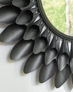 Oil Rubbed Bronze Finish Accent Mirror, view 3 - 3