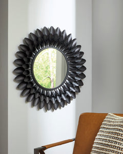 Oil Rubbed Bronze Finish Accent Mirror, view 5 - 5