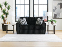Onyx, complete loveseat in room - 10