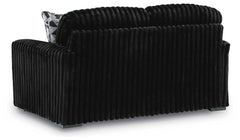 Onyx, complete loveseat, rear view - 12
