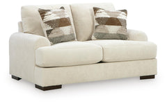 Sand, full loveseat angled view - 5