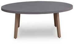 Natural/Gray, front coffee table view - 3