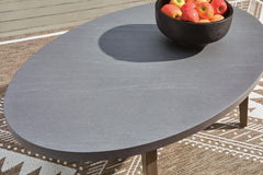 Natural/Gray, stone-look tabletop detail - 4