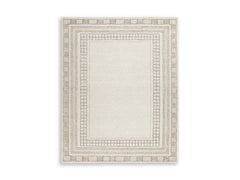 Taupe/Brown 95.75" x 120.13", complete rug product view - 1