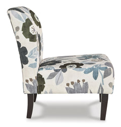Multi floral accent chair, product view 4 - 4