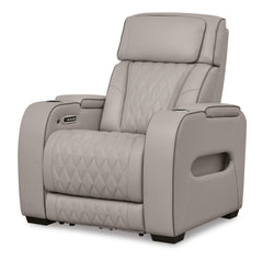 Gray / Sofa + Loveseat + Power Recliner, component view 3 - 12