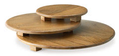 Brown Kaidler three-tray set, full product view - 1