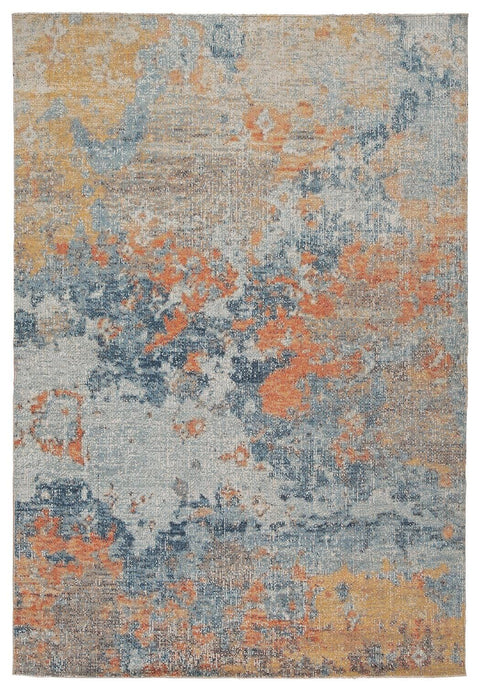 Multicolor Abstract Indoor/Outdoor Rug