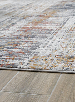 Multi 63" x 87.13", pile and edge detail - 3