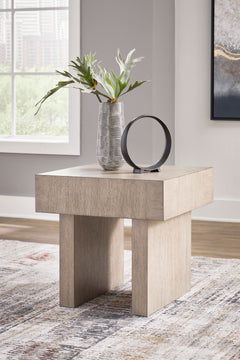 Light Grayish Brown square end table, product view 5 - 5
