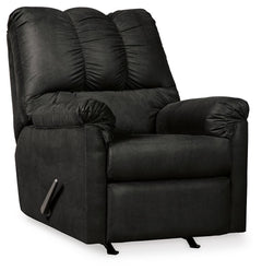 Black, full recliner in closed position - 1