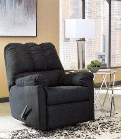 Black, recliner in room; other furniture and decor excluded - 2