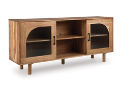 Natural Brown Accent Cabinet, view 1 - 1