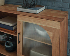 Natural Brown Accent Cabinet, view 4 - 4