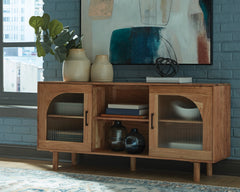 Natural Brown Accent Cabinet, view 7 - 7